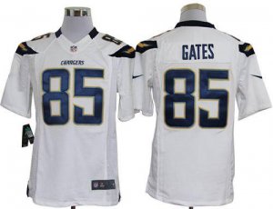 Jerseys Factory Cheap Nike Chargers #85 Antonio Gates White Men'