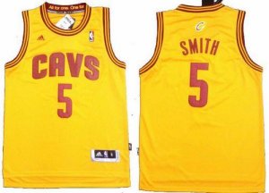 Jerseys Factory Cheap Revolution 30 Cavaliers #5 J.R. Smith Yell