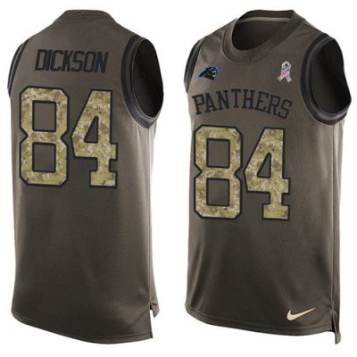 Jerseys Factory Cheap Nike Panthers #84 Ed Dickson Green Men's S