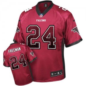 Jerseys Factory Cheap Nike Falcons #24 Devonta Freeman Red Team