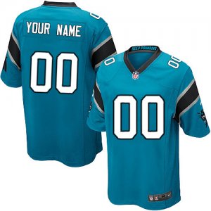 Jerseys Factory Cheap Nike Carolina Panthers Customized Blue Emb