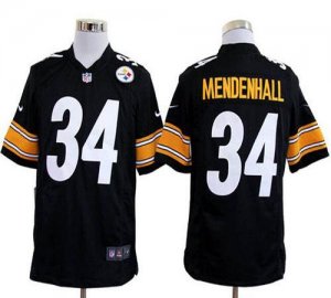 Jerseys Factory Cheap Nike Steelers #34 Rashard Mendenhall Black