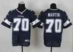 Jerseys Factory Cheap Nike Cowboys #70 Zack Martin Navy Blue Tea