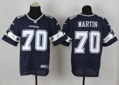 Jerseys Factory Cheap Nike Cowboys #70 Zack Martin Navy Blue Tea