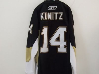 Jerseys Factory Cheap Penguins #14 Chris Kunitz Embroidered Blac