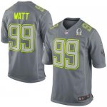 Jerseys Factory Cheap Nike Texans #99 J.J. Watt Grey Pro Bowl Me