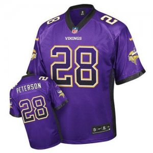 Jerseys Factory Cheap Nike Vikings #28 Adrian Peterson Purple Te