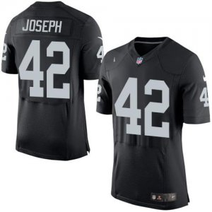 Jerseys Factory Cheap Nike Raiders #42 Karl Joseph Black Team Co