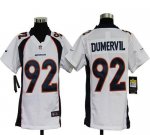 Jerseys Factory Cheap Nike Broncos #92 Elvis Dumervil White Yout