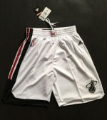 Jerseys Factory Cheap Miami Heat White NBA Shorts