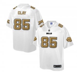 Jerseys Factory Cheap Nike Bills #85 Charles Clay White Men's NF