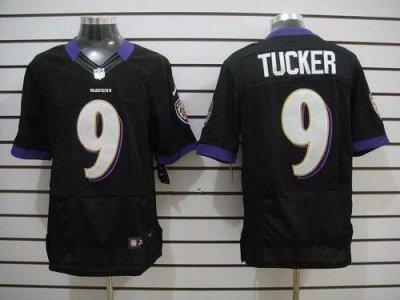 Jerseys Factory Cheap Nike Ravens #9 Justin Tucker Black Alterna