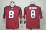 Jerseys Factory Cheap Nike Texans #8 Matt Schaub Red Alternate M