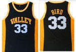 Jerseys Factory Cheap Celtics #33 Larry Bird Black Springs Valle