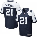 Jerseys Factory Cheap Nike Cowboys #21 Deion Sanders Navy Blue T