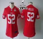 Jerseys Factory Cheap Nike 49ers #52 Patrick Willis Red Team Col