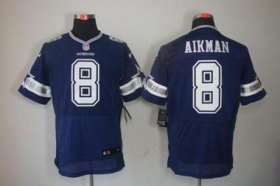 Jerseys Factory Cheap Nike Cowboys #8 Troy Aikman Navy Blue Team