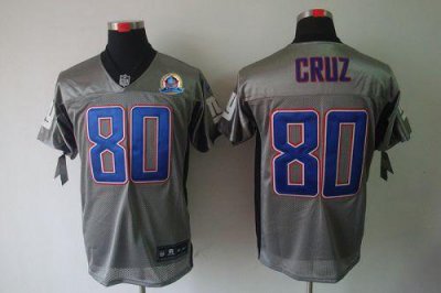 Jerseys Factory Cheap Nike Giants #80 Victor Cruz Grey Shadow Wi