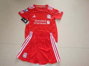 Jerseys Factory Cheap Liverpool Blank Red Home Kid Soccer Club J