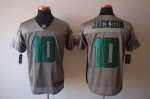 Jerseys Factory Cheap Nike Eagles #10 DeSean Jackson Grey Shadow
