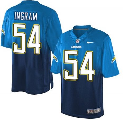 Jerseys Factory Cheap Nike Chargers #54 Melvin Ingram Electric B