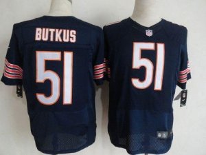 Jerseys Factory Cheap Nike Bears #51 Dick Butkus Navy Blue Team