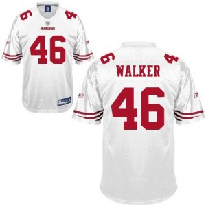 Jerseys Factory Cheap 49ers #46 Delanie Walker White Stitched NF