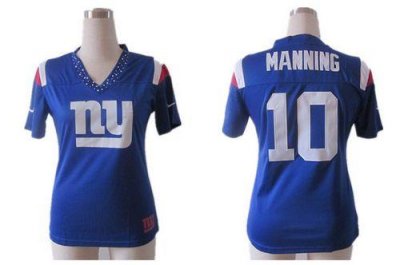 Jerseys Factory Cheap Nike Giants #10 Eli Manning Royal Blue Tea