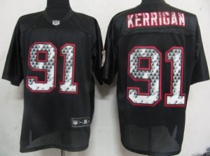 Jerseys Factory Cheap Sideline Black United Redskins #91 Ryan Ke
