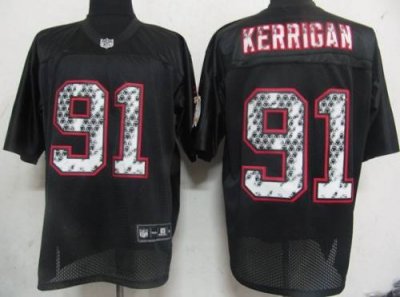 Jerseys Factory Cheap Sideline Black United Redskins #91 Ryan Ke