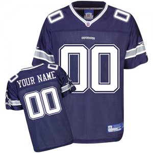 Jerseys Factory Cheap Cowboys Personalized Authentic Blue NFL Je