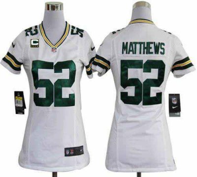 Jerseys Factory Cheap Nike Packers #52 Clay Matthews White With