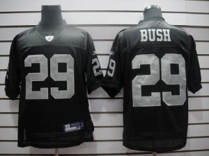 Jerseys Factory Cheap Raiders #29 Micheal Bush Black Stitched NF