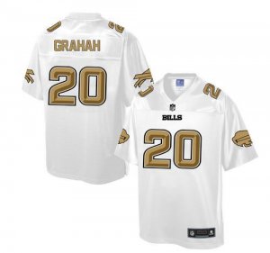 Jerseys Factory Cheap Nike Bills #20 Corey Graham White Men's NF