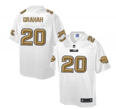 Jerseys Factory Cheap Nike Bills #20 Corey Graham White Men's NF