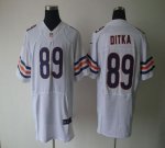 Jerseys Factory Cheap Nike Bears #89 Mike Ditka White Men's Embr