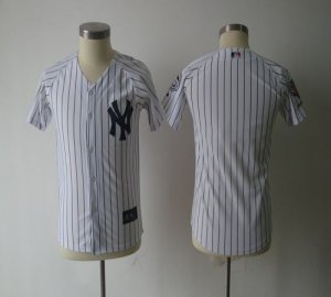 Jerseys Factory Cheap Yankees Blank White Embroidered Youth Base