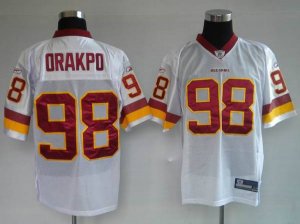 Jerseys Factory Cheap Redskins #98 Brian Orakpo Stitched White N