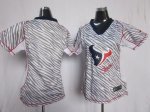 Jerseys Factory Cheap Nike Texans Blank Zebra Women's Embroidere