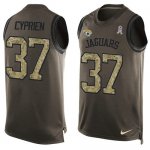 Jerseys Factory Cheap Nike Jaguars #37 John Cyprien Green Men's