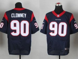 Jerseys Factory Cheap Nike Texans #90 Jadeveon Clowney Navy Blue