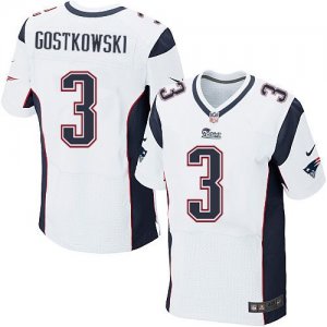 Jerseys Factory Cheap Nike Patriots #3 Stephen Gostkowski White