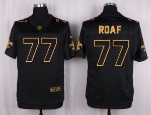 Jerseys Factory Cheap Nike Saints #77 Willie Roaf Black Men's St