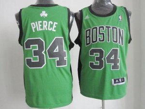 Jerseys Factory Cheap Celtics #34 Paul Pierce Green(Black No.) A