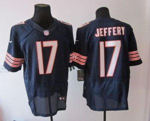 Jerseys Factory Cheap Nike Bears #17 Alshon Jeffery Navy Blue Te