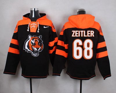 Jerseys Factory Cheap Nike Bengals #68 Kevin Zeitler Black Playe