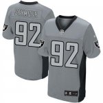 Jerseys Factory Cheap Nike Raiders #92 Richard Seymour Grey Shad