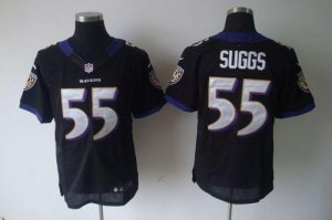 Jerseys Factory Cheap Nike Ravens #55 Terrell Suggs Black Altern