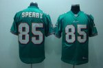 Jerseys Factory Cheap Dolphins #85 Kory Sperry Green Stitched NF