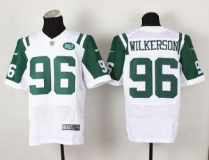 Jerseys Factory Cheap Nike Jets #96 Muhammad Wilkerson White Men